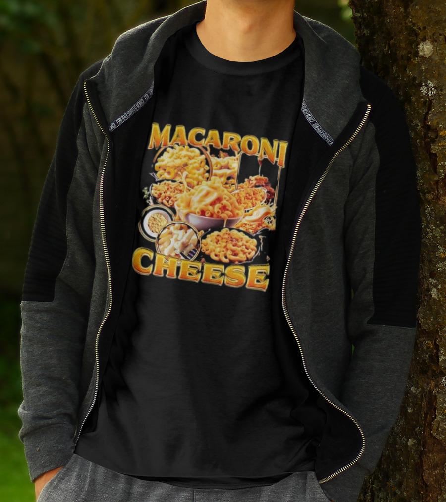 MACARONI CHEESE DELICIOUS VARIETIES IN VIBRANT T-Shirt