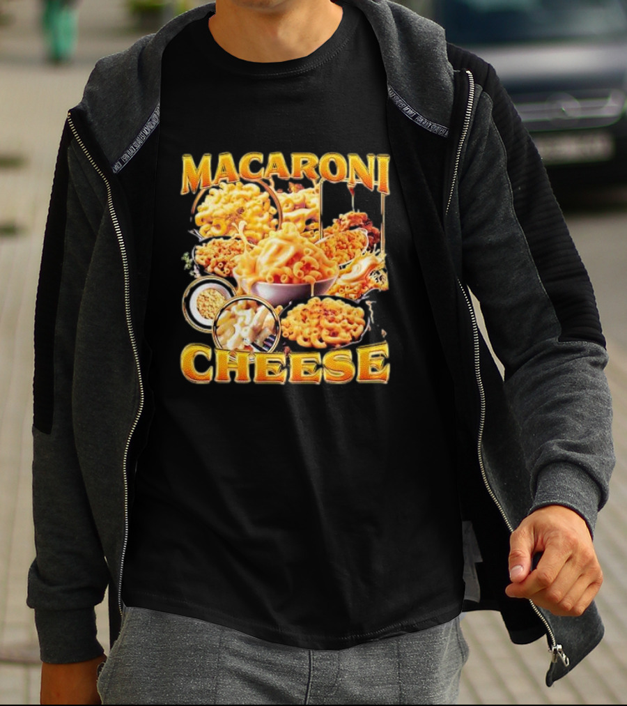 MACARONI CHEESE DELICIOUS VARIETIES IN VIBRANT T-Shirt