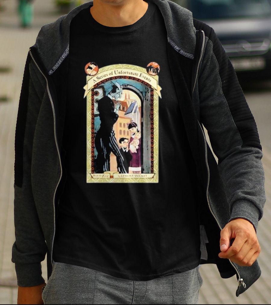 A Series Of Unfortunate Events Book The First By Lemony Snicket T-Shirt