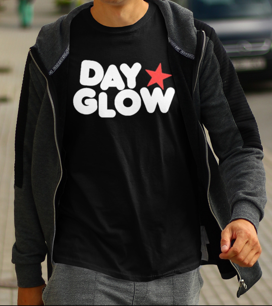Day Glow Red Star T-Shirt