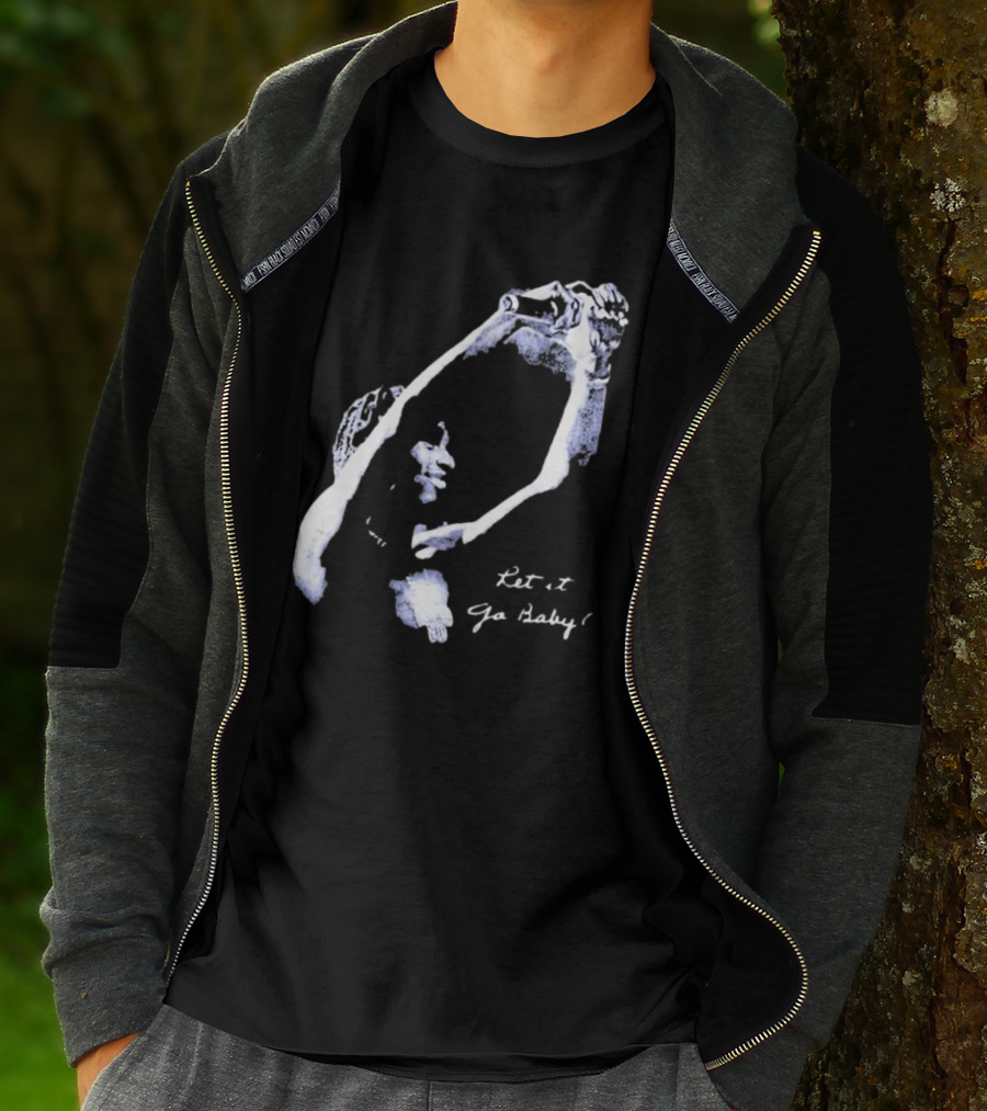Let It Go Baby Vintage Music Expression T-Shirt