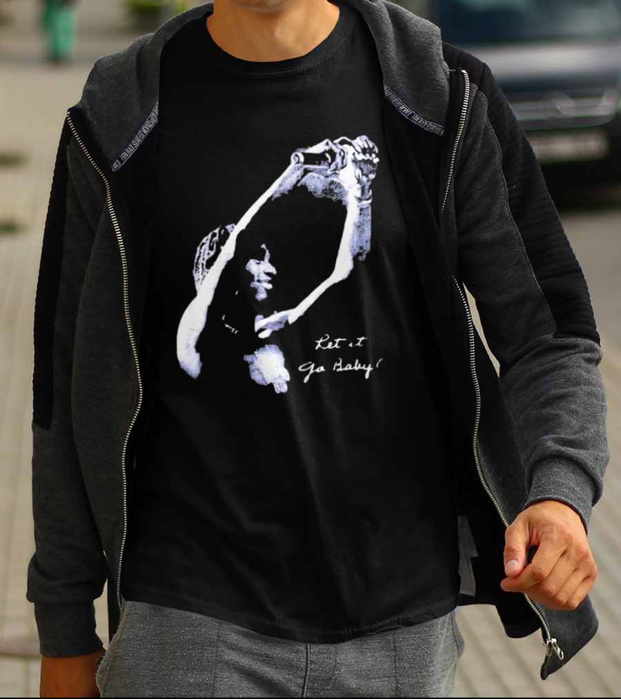 Let It Go Baby Vintage Music Expression T-Shirt