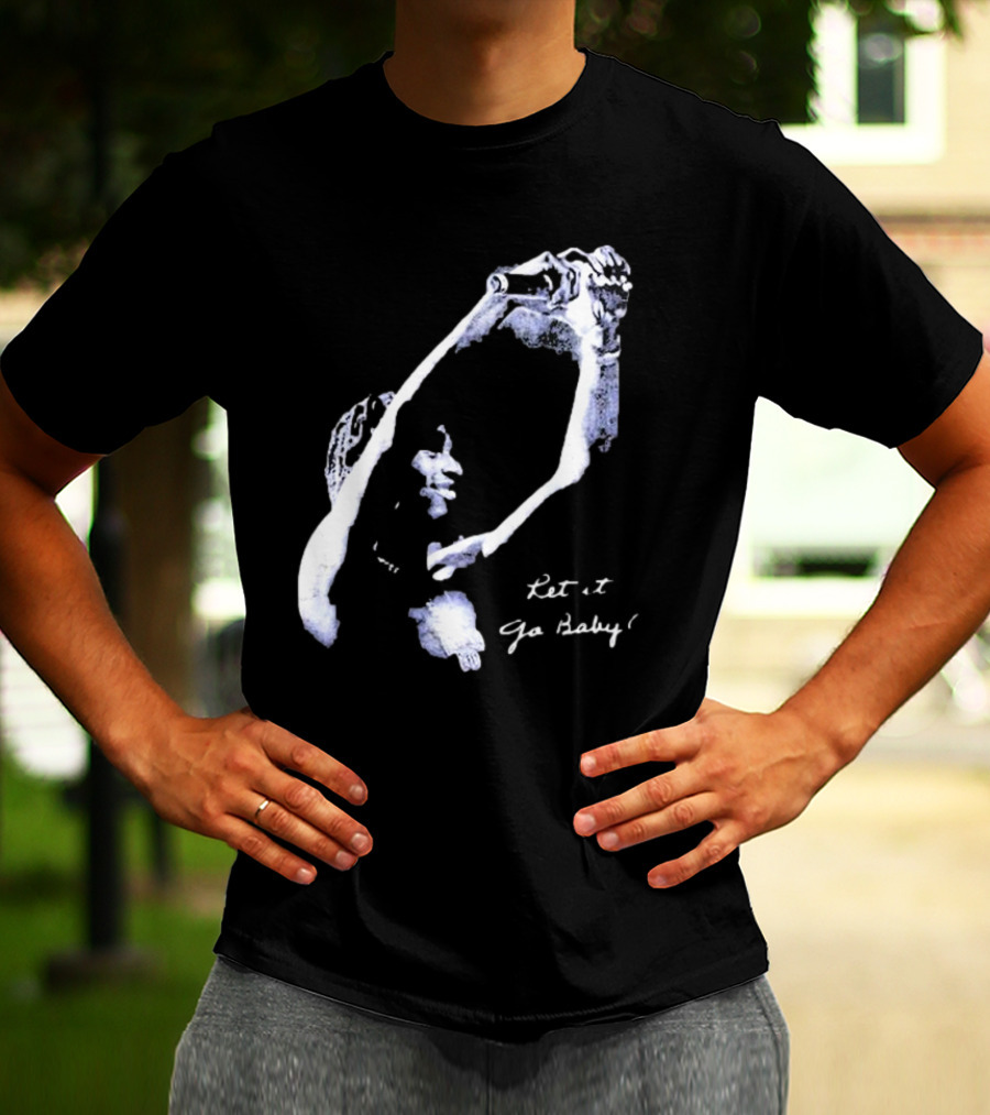 Let It Go Baby Vintage Music Expression T-Shirt