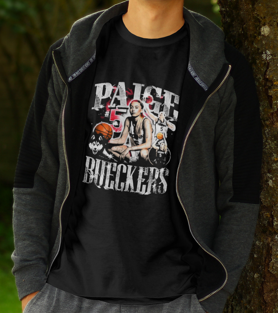 Paige Bueckers #5 UConn Huskies Basketball Star T-Shirt