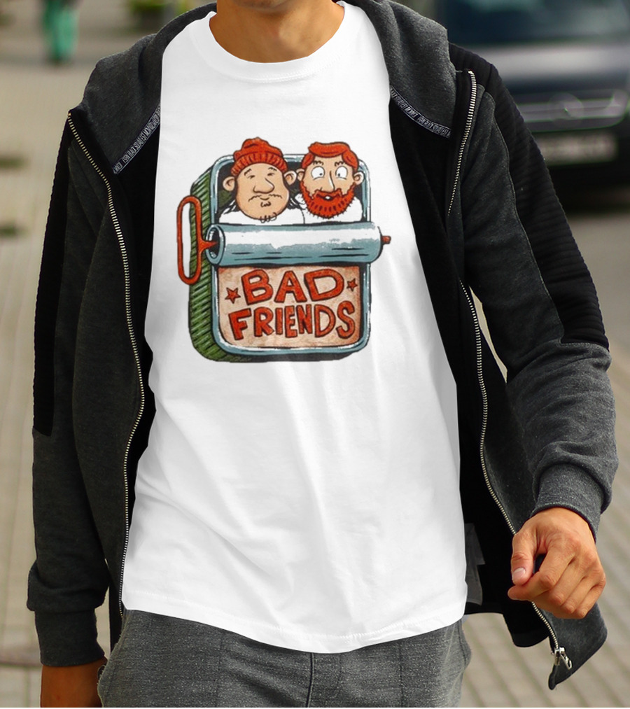 Bad Friends Meat Grinder Beanie And Redhead Duo T-Shirt