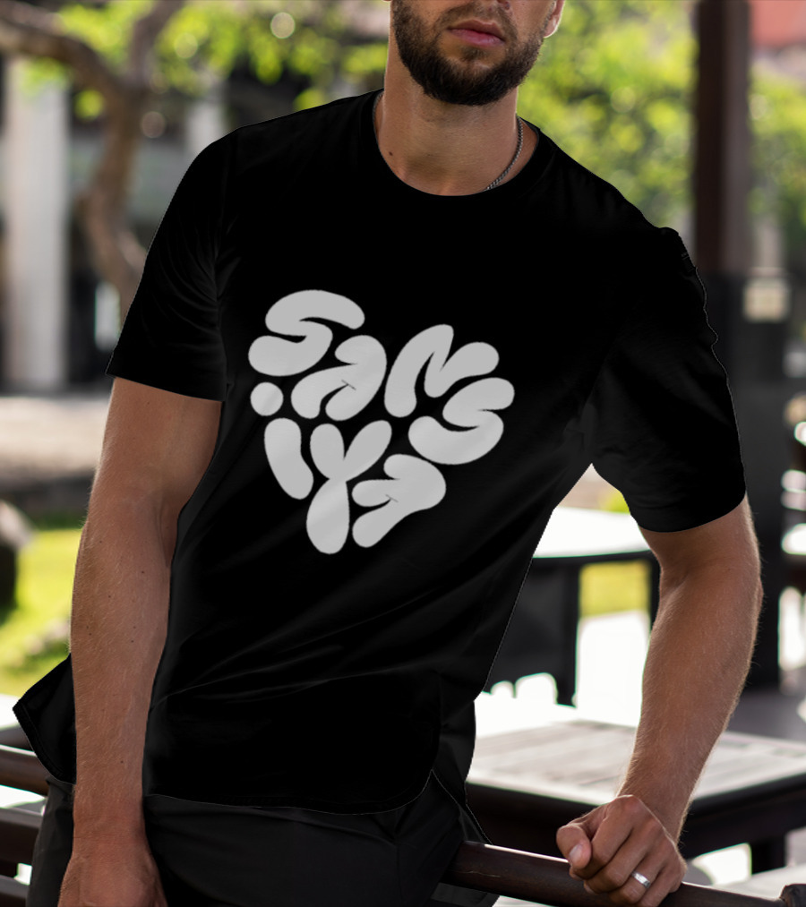 Thegrefg Saiyans Heart Logo Design Corazón Saiyans V.2 T-Shirt