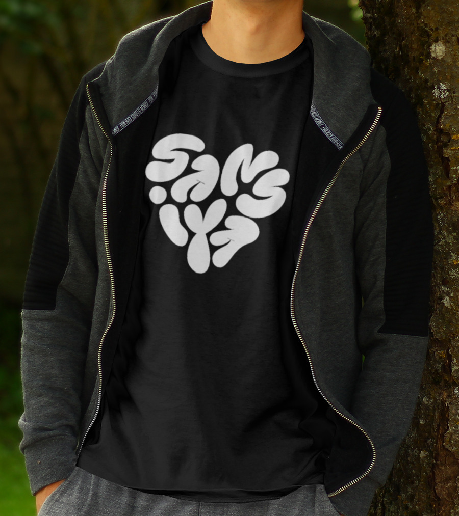 Thegrefg Saiyans Heart Logo Design Corazón Saiyans V.2 T-Shirt
