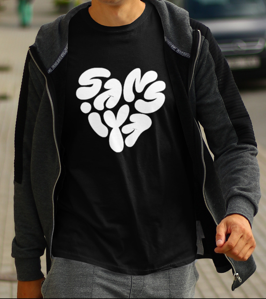 Thegrefg Saiyans Heart Logo Design Corazón Saiyans V.2 T-Shirt