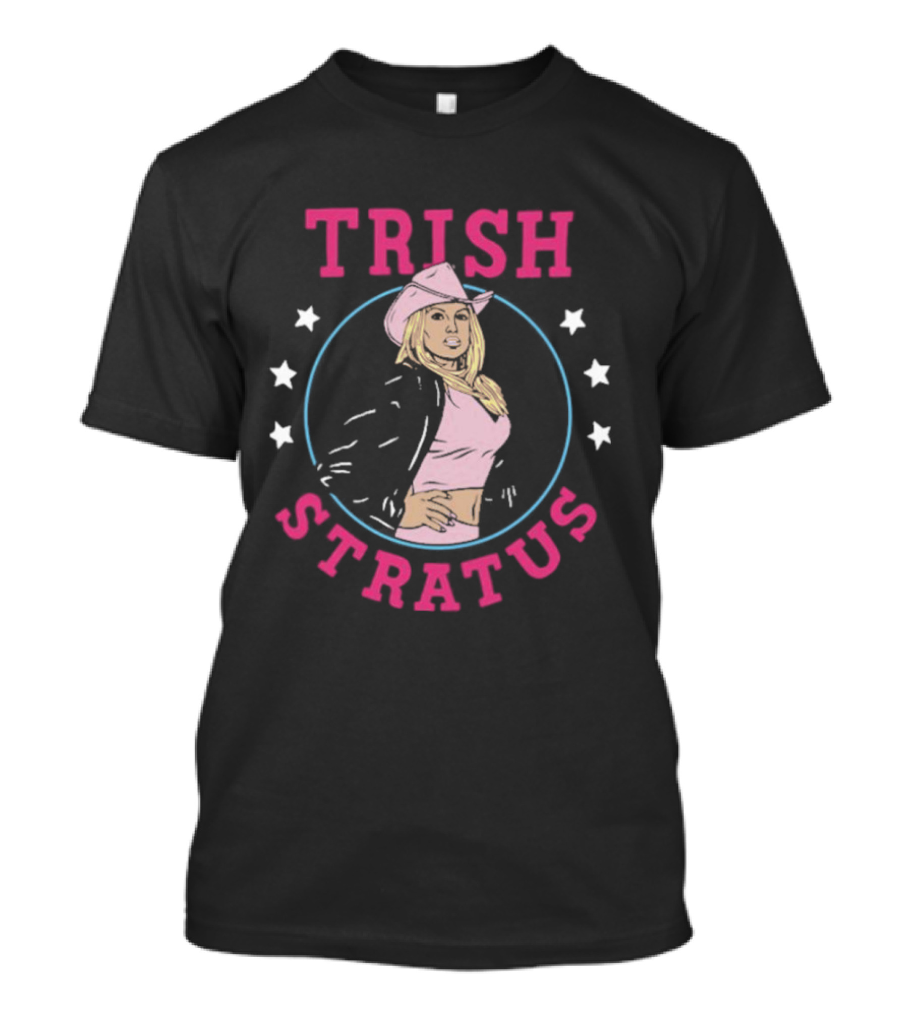 Trish Stratus WWE Cowgirl Icon With Stars And Jacket T-Shirt