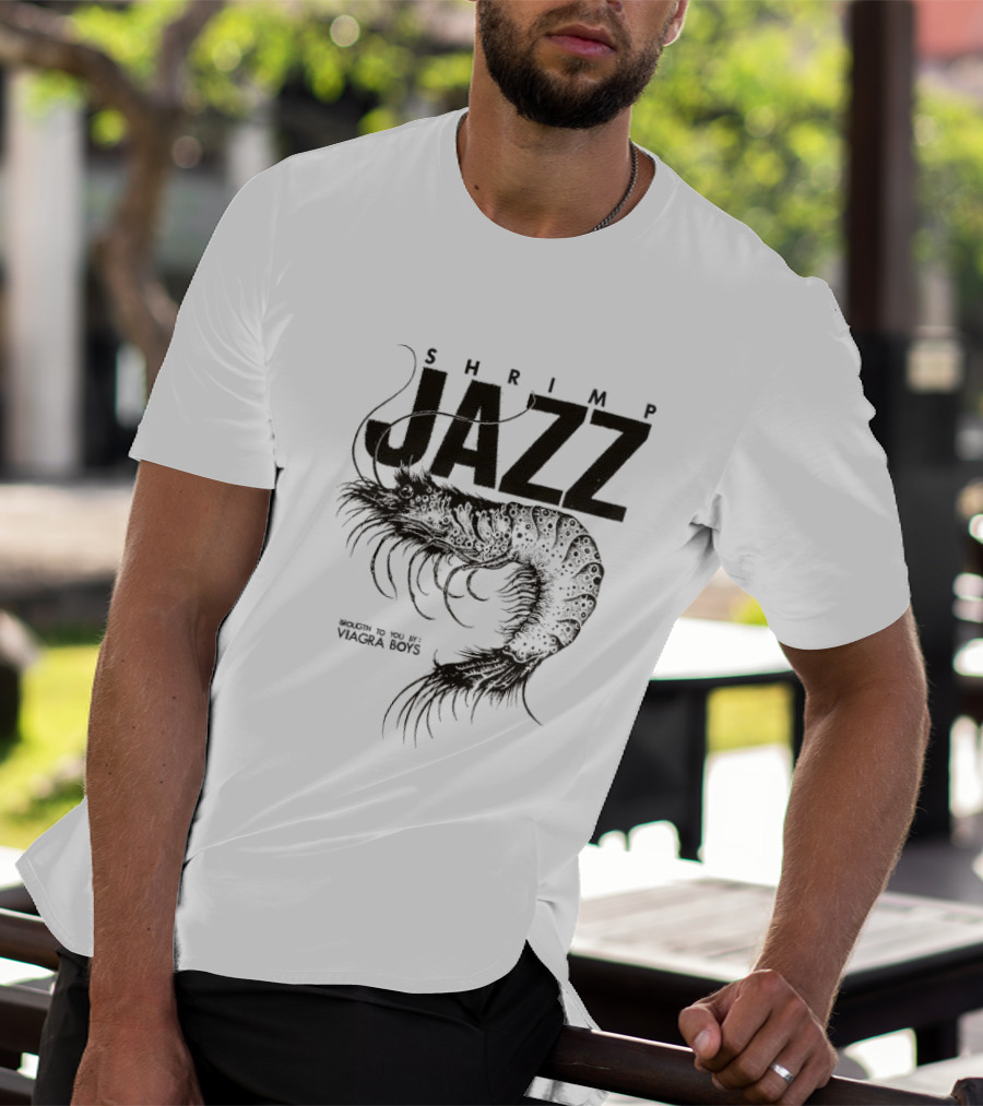 Shrimp Jazz Brought To You By Viagra Boys Vintage T-Shirt