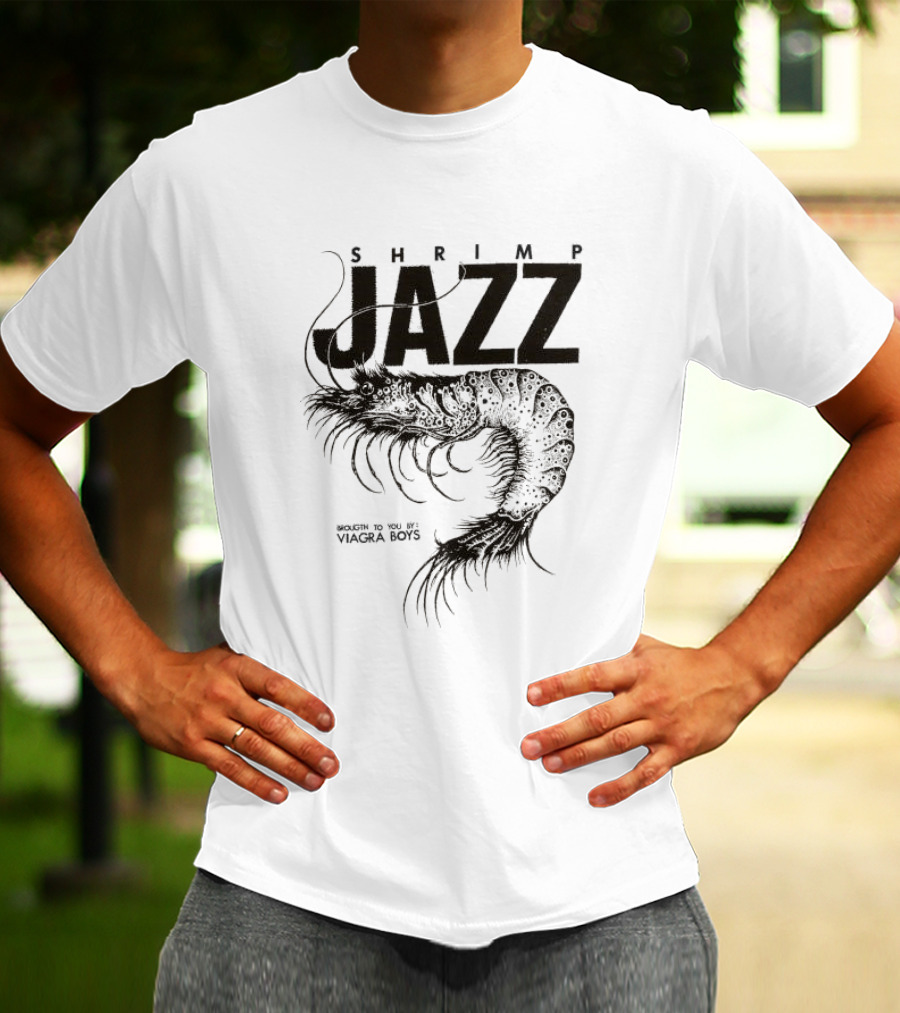 Shrimp Jazz Brought To You By Viagra Boys Vintage T-Shirt