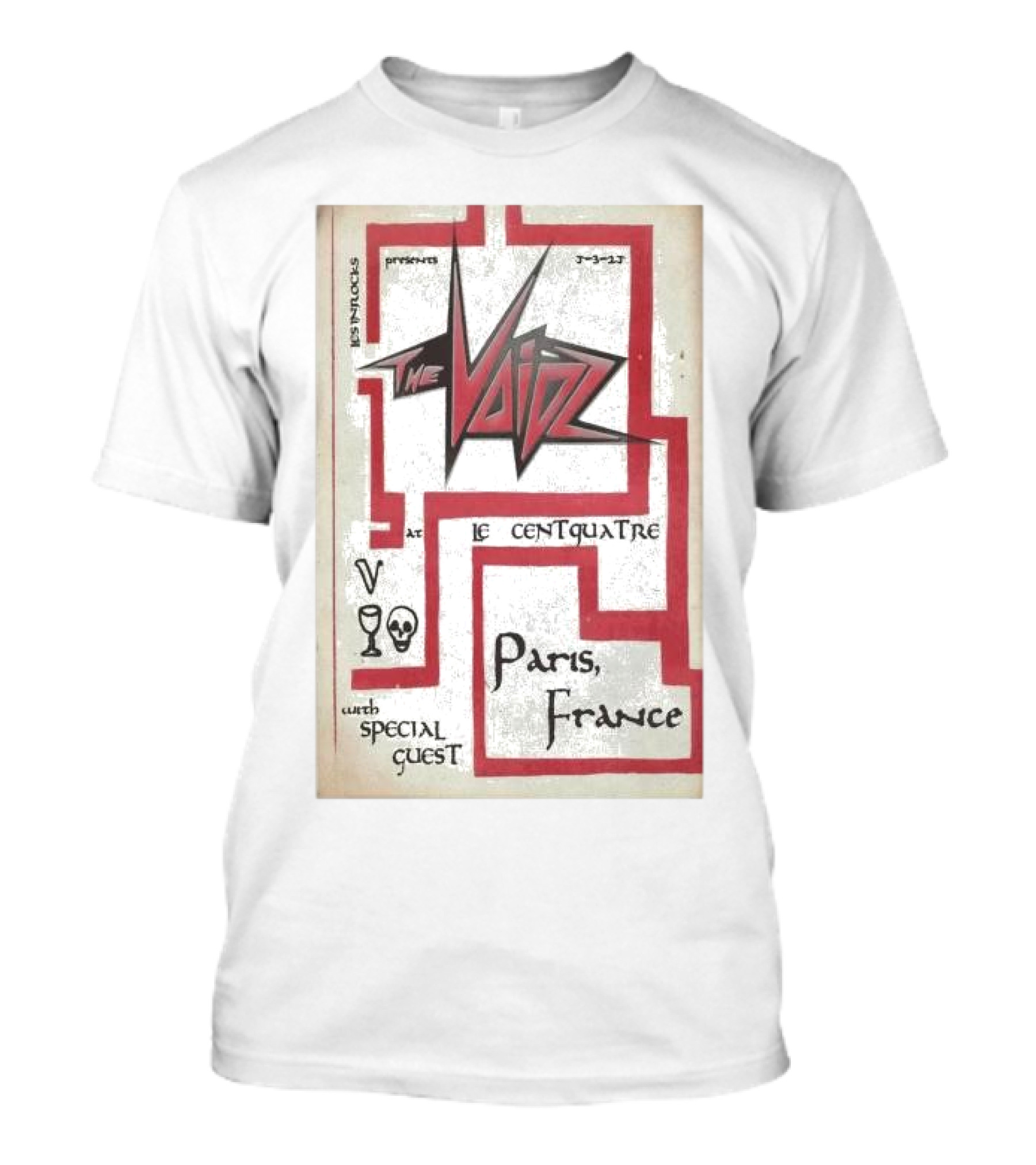The Voidz Presents March 5 2025 Le Centquatre Paris France Special Guest T-Shirt