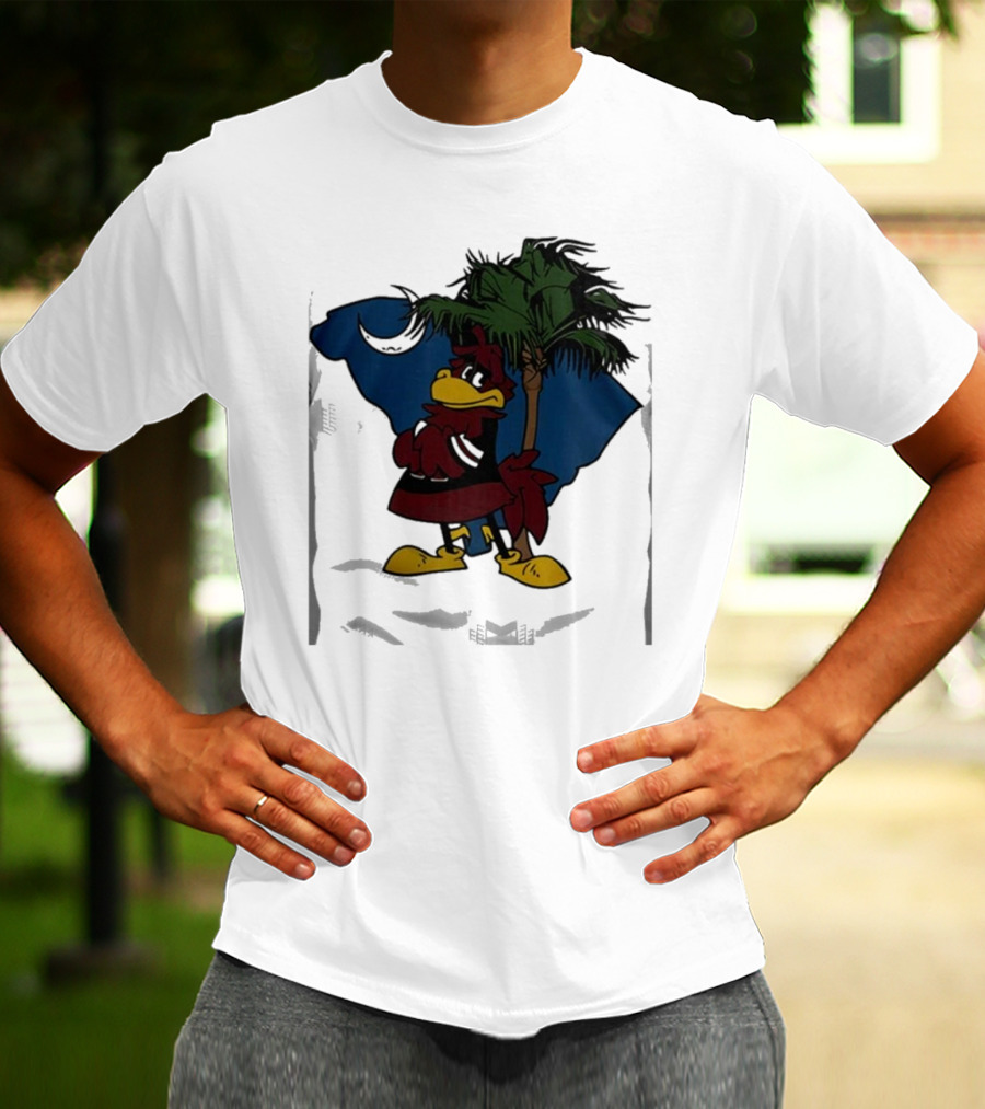 South Carolina Gamecocks Football Palmetto Moon Rooster T-Shirt