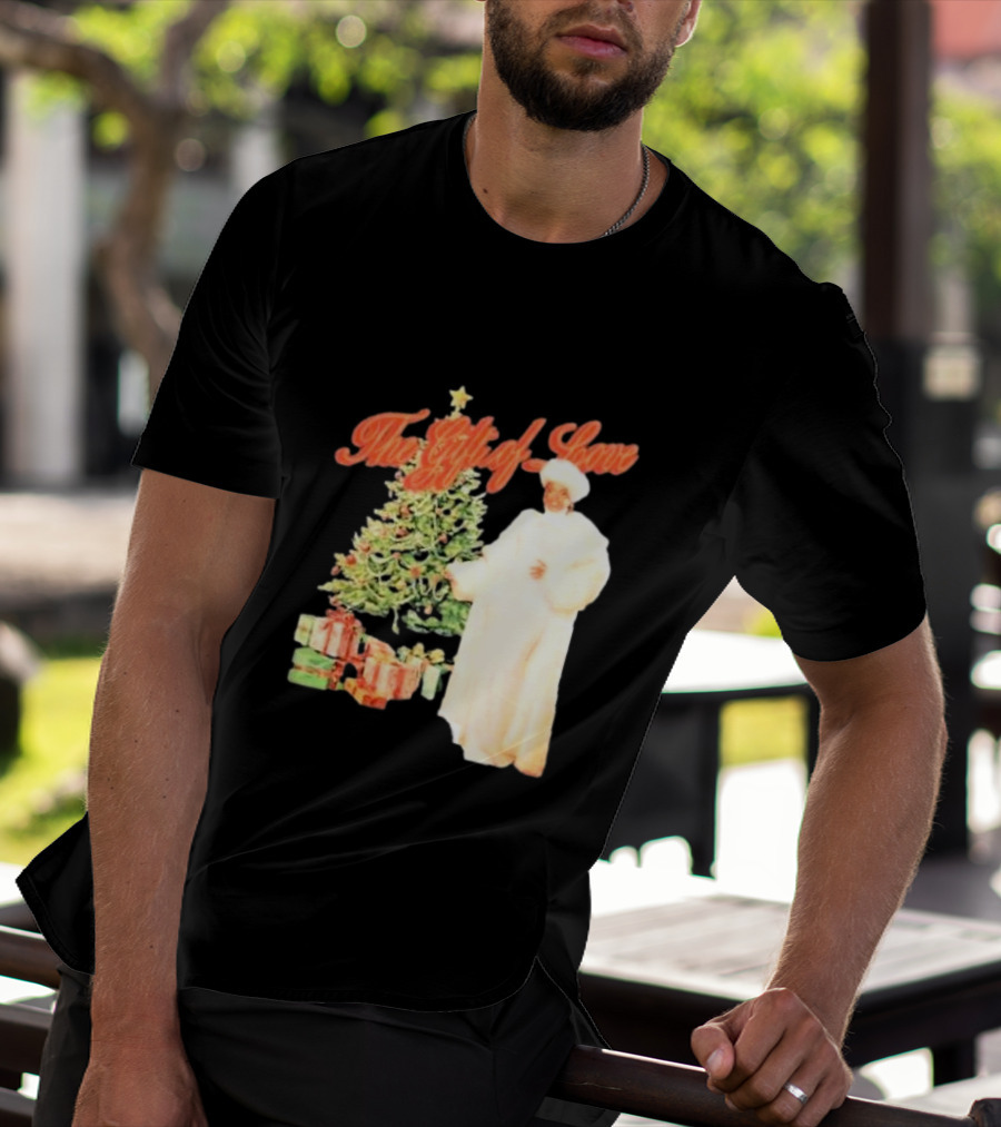 The Gift Of Love Christmas Tree Retro Style Jennifer Hudson T-Shirt