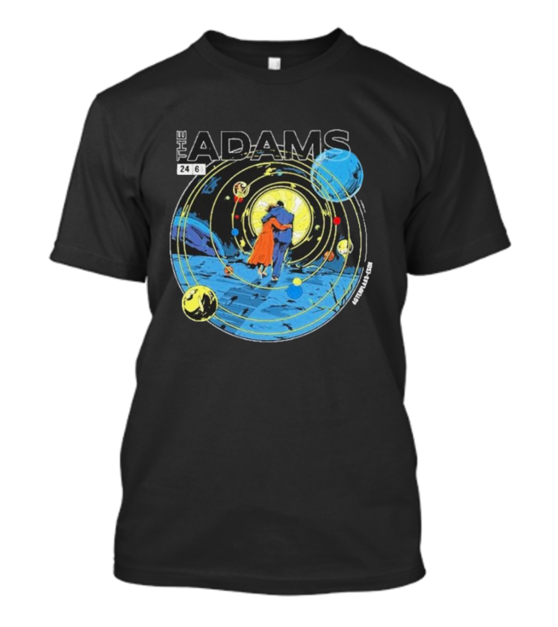 THE ADAMS 24 6 ASTRONOMICAL JOURNEY AGTERPLAAS-ESOK T-Shirt