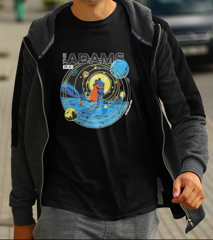 THE ADAMS 24 6 ASTRONOMICAL JOURNEY AGTERPLAAS-ESOK T-Shirt