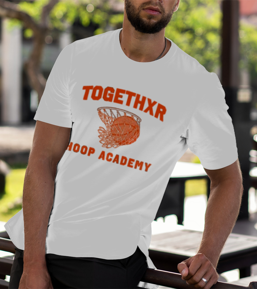 TOGETHXR Basketball Hoop Academy Logo T-Shirt