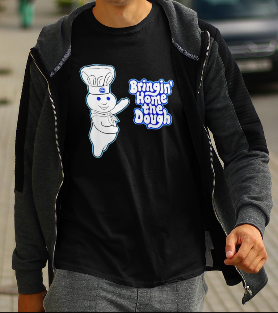 Pillsbury Doughboy Bringin' Home The Dough T-Shirt