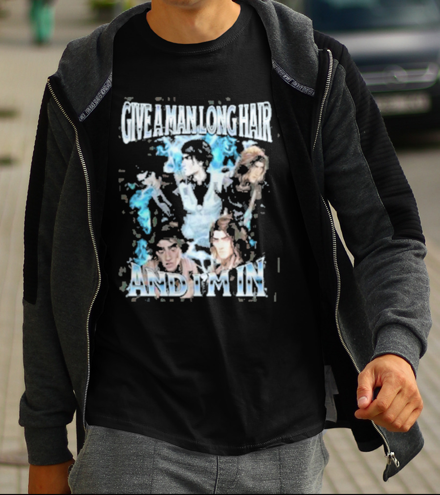 Give A Man Long Hair And I’m In Viktor Arcane Characters T-Shirt