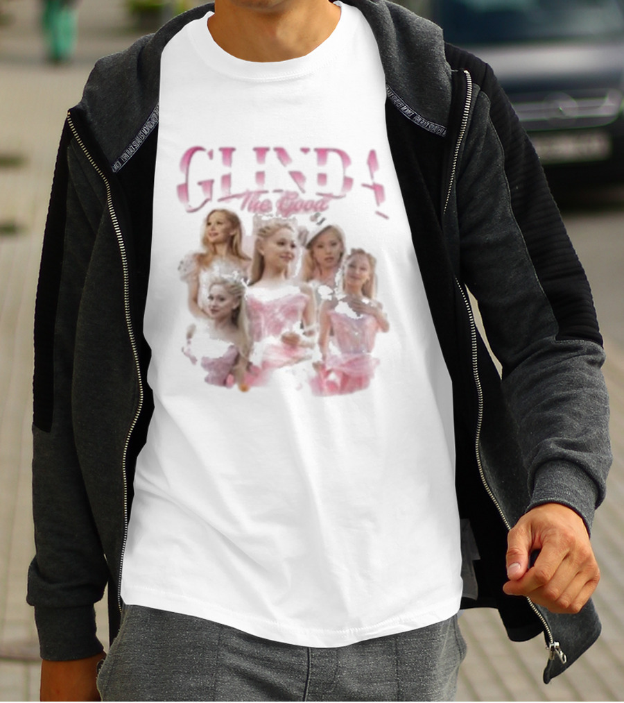 Glinda The Good Pink Dress Collage T-Shirt