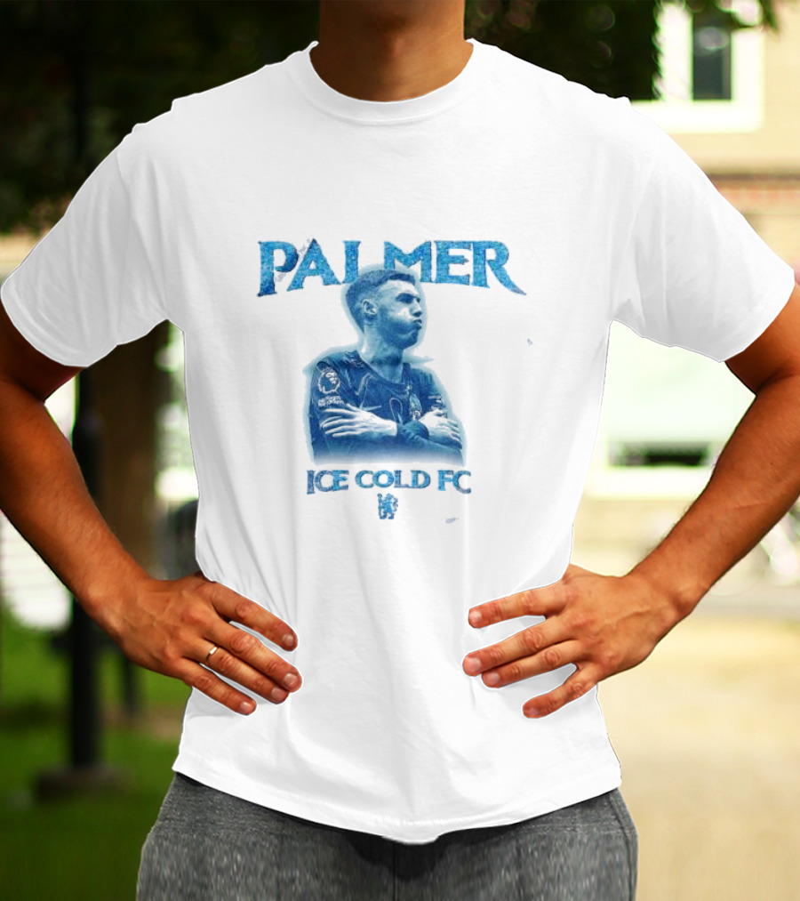 Chelsea Palmer Ice Cold FC Football Blue Vibe T-Shirt