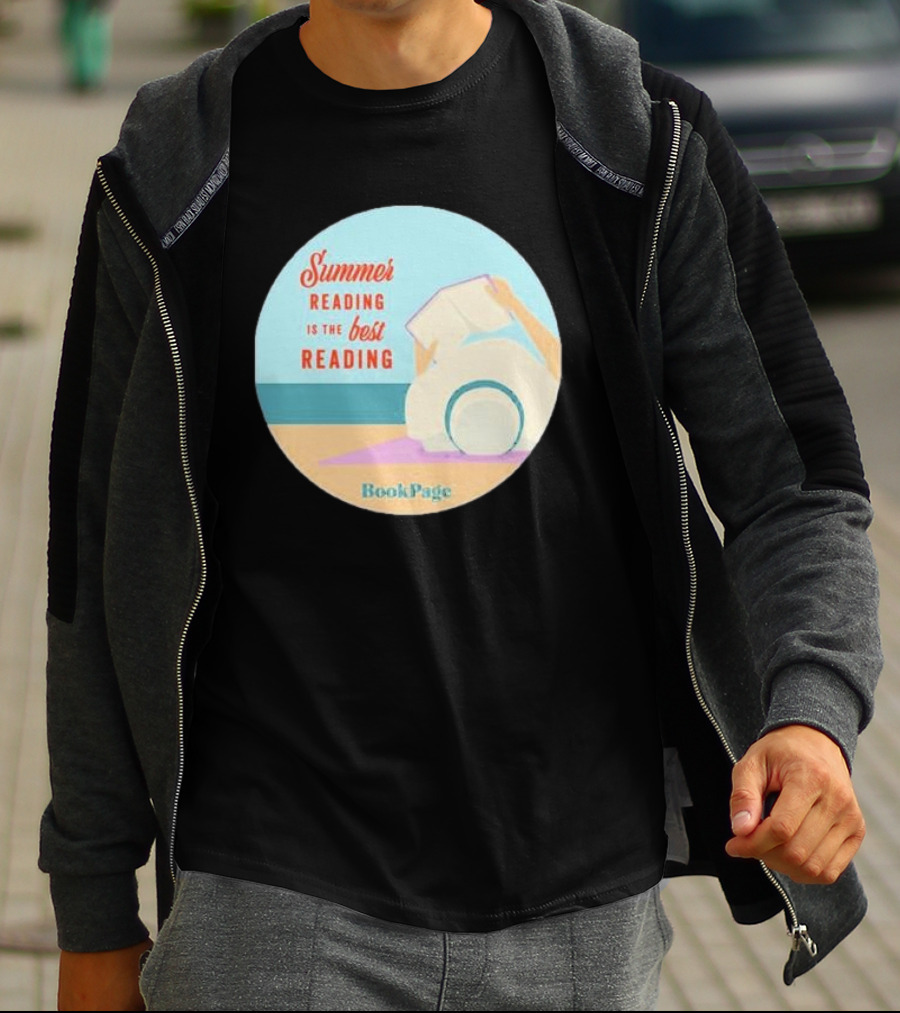 Summer Reading Is The Best Reading BookPage Relaxing By The Beach T-Shirt