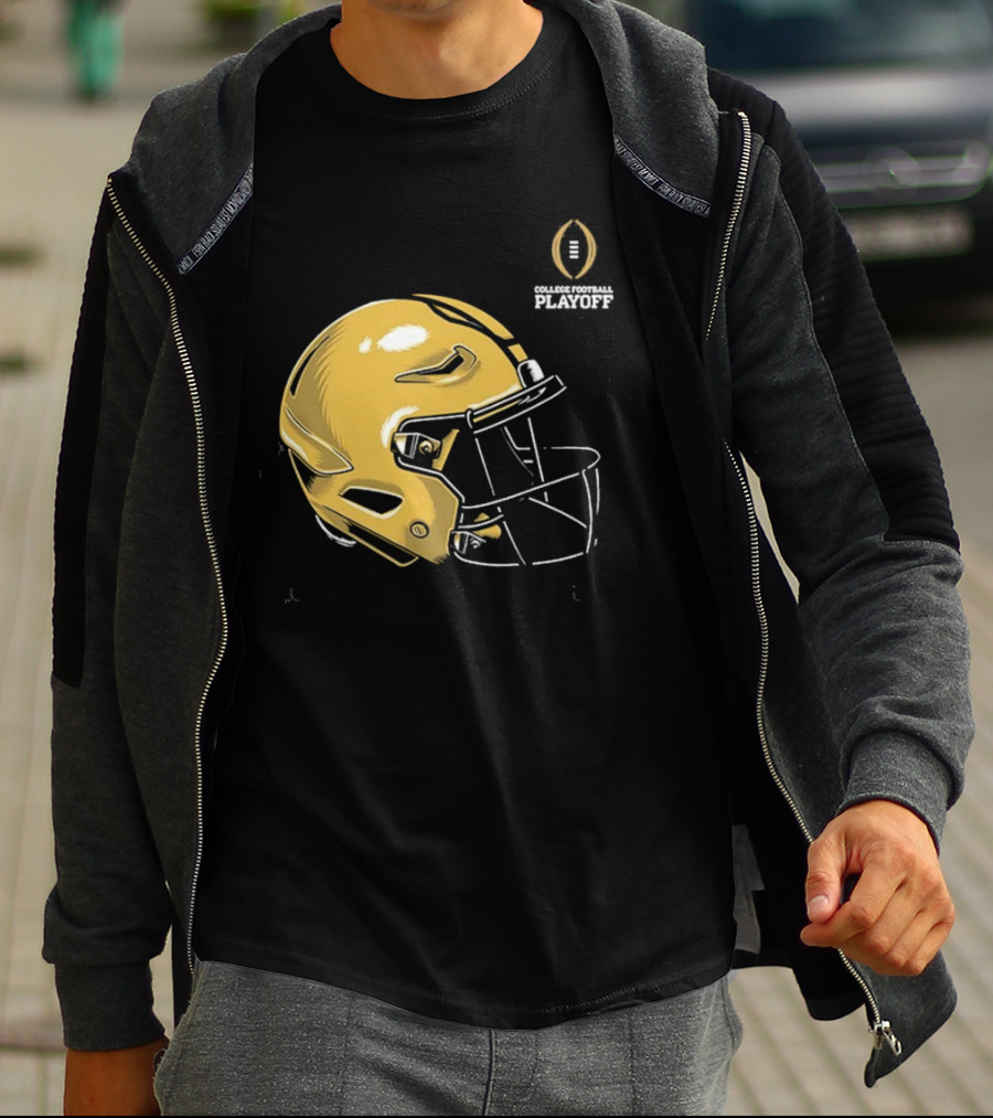 Notre Dame Fighting Irish College Football Playoff 2025 Helmet Iconic T-Shirt