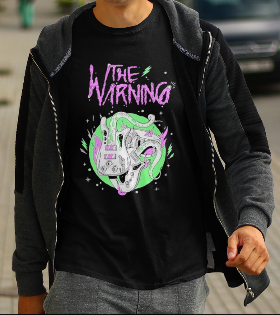 The Warning Marcelo Seltzer Alien Guitar T-Shirt