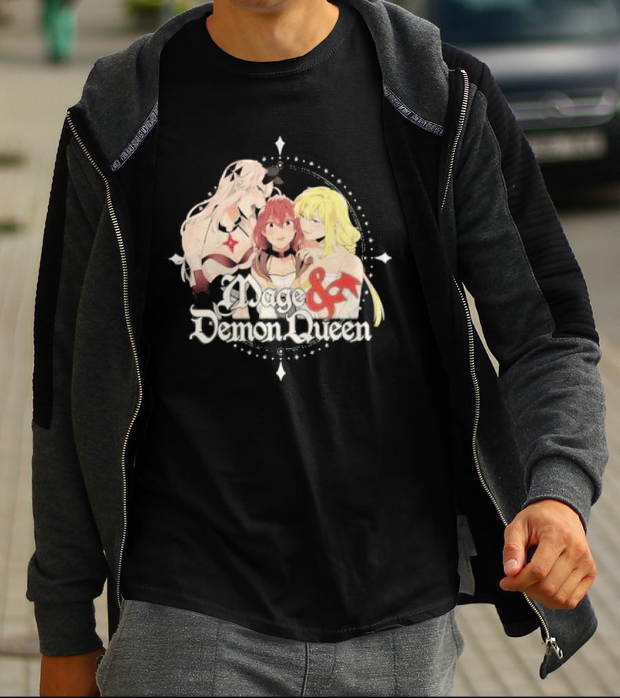 Mage And Demon Queen Webtoon Characters Together T-Shirt