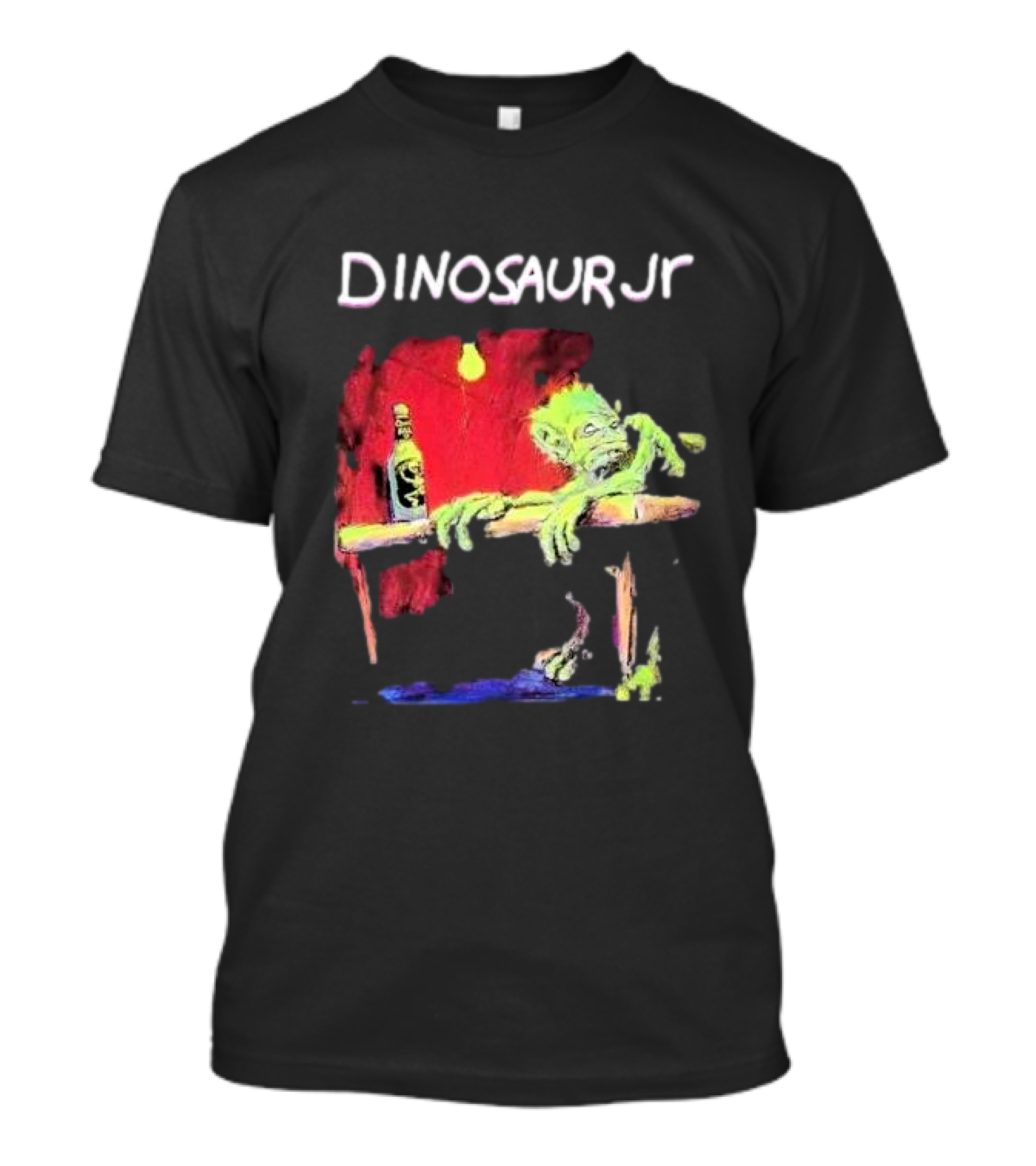 Dinosaur Jr Band Biography Bottled Creature Table Scene T-Shirt