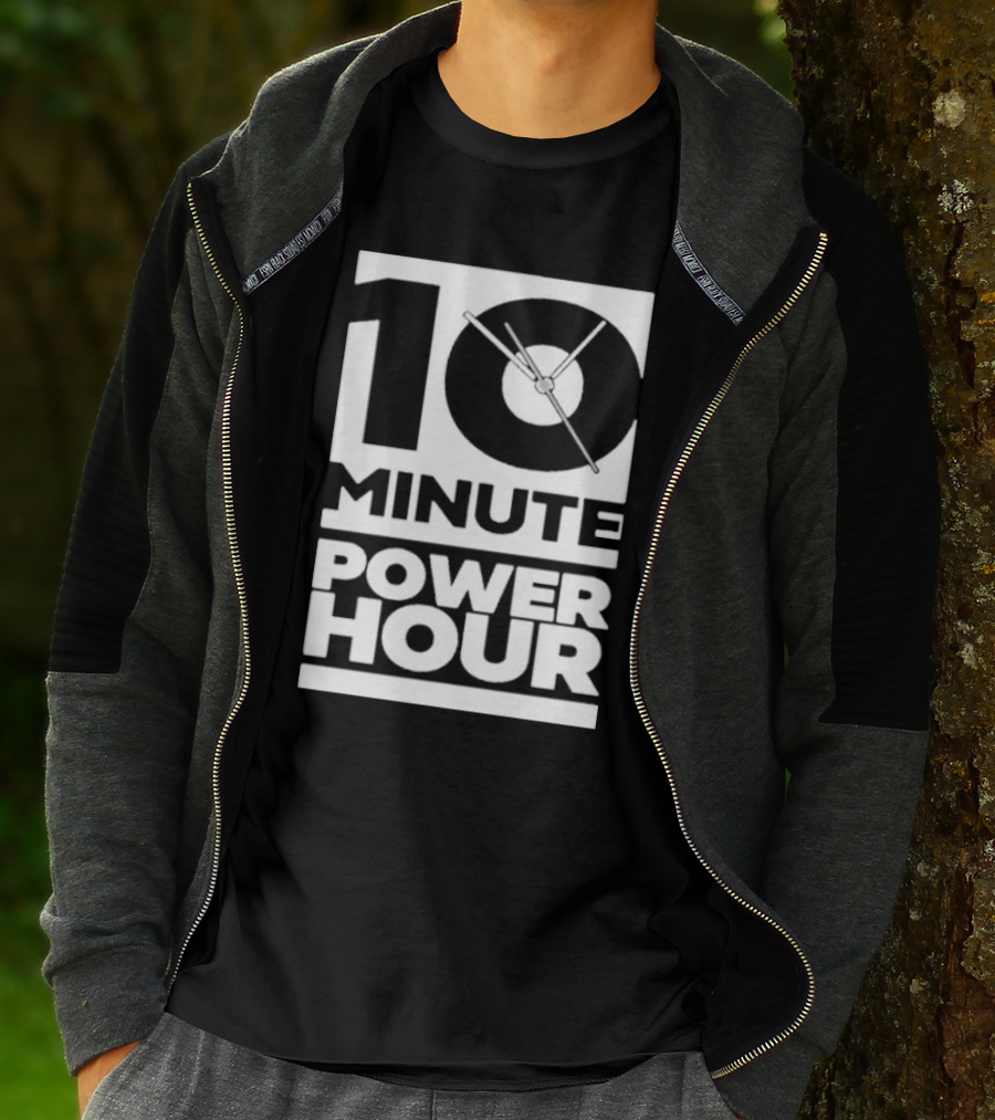 10 Minute Power Hour Clock Design Game Grumps T-Shirt