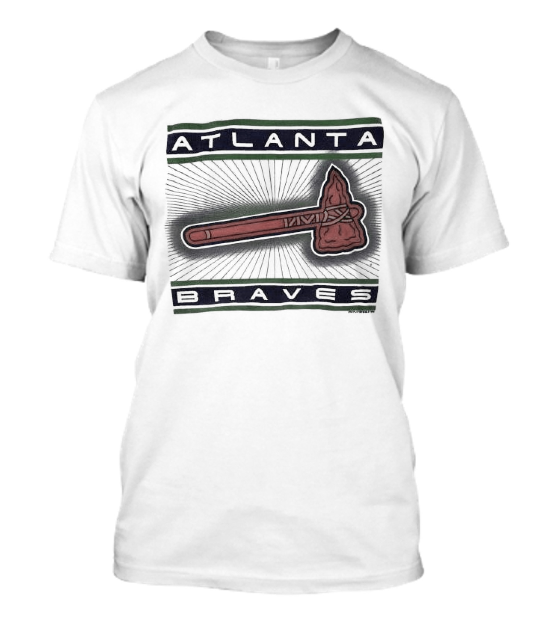 Atlanta Braves Tomahawk Iconic Pro Player T-Shirt