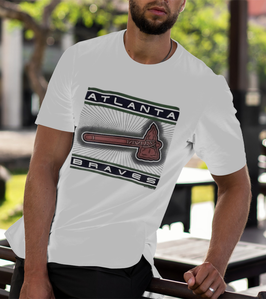 Atlanta Braves Tomahawk Iconic Pro Player T-Shirt