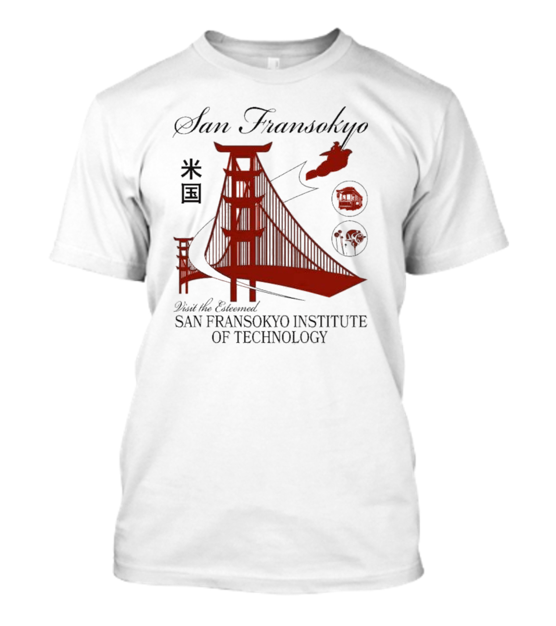 San Fransokyo Institute Of Technology Bridge Big Hero 6 Disney T-Shirt
