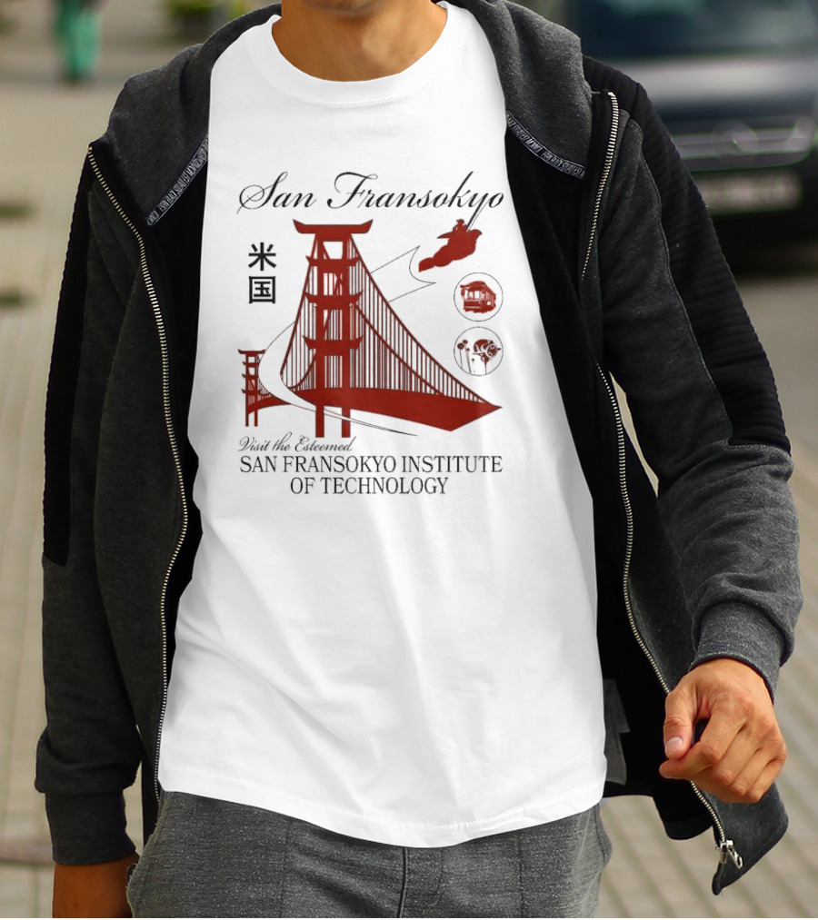 San Fransokyo Institute Of Technology Bridge Big Hero 6 Disney T-Shirt