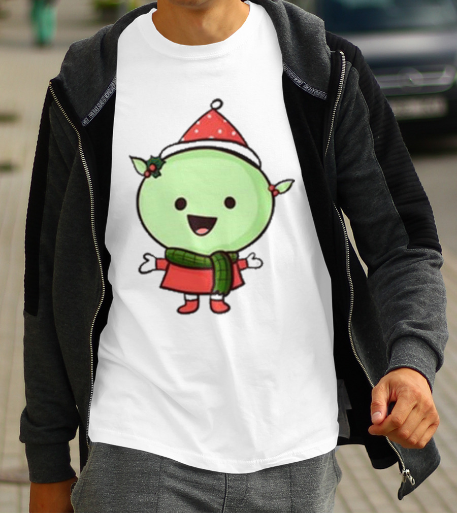 Nanalan Christmas Mona Festive Holiday Character T-Shirt