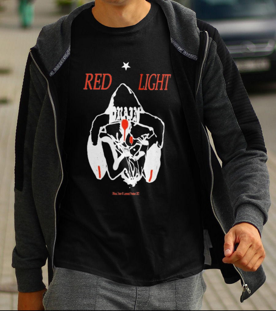 Bladee Drain Gang Red Light Miss Them Crowns Frieza 333 T-Shirt