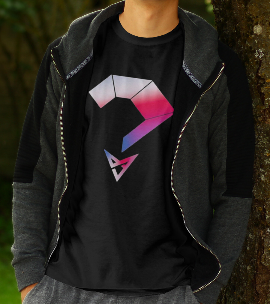 Mystery Max Holloway Gradient Question Mark T-Shirt