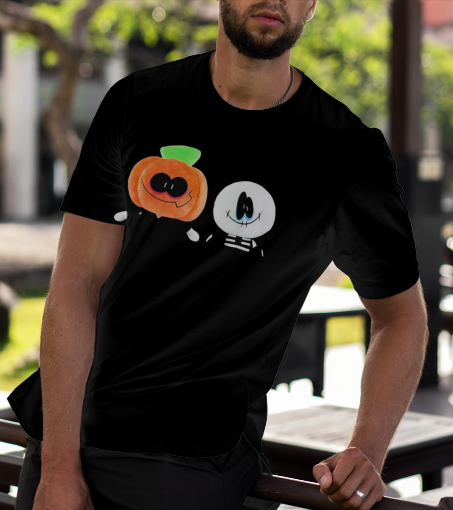 Sr Pelo Skid And Pump Spooky Month T-Shirt