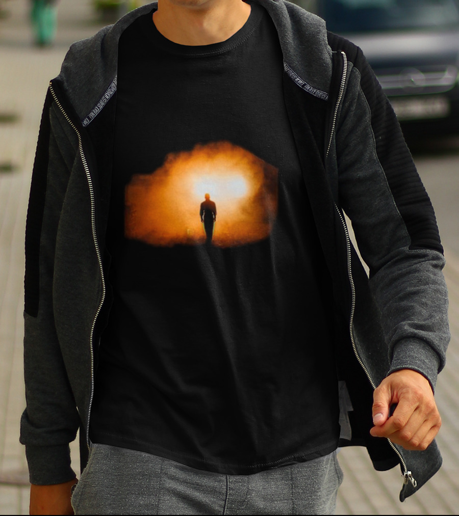 Nico Santos Would I Lie To You Silhouette In Fiery Sunset Glow T-Shirt