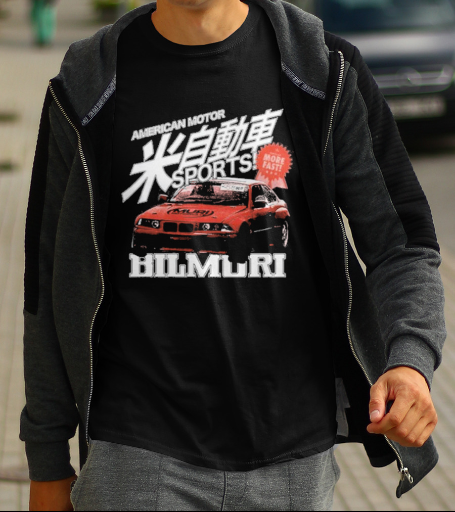 American Motor Bilmuri More Fast Sports Car Racing T-Shirt