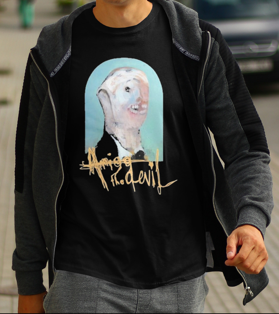 Amigo The Devil Canibal Within Cover T-Shirt