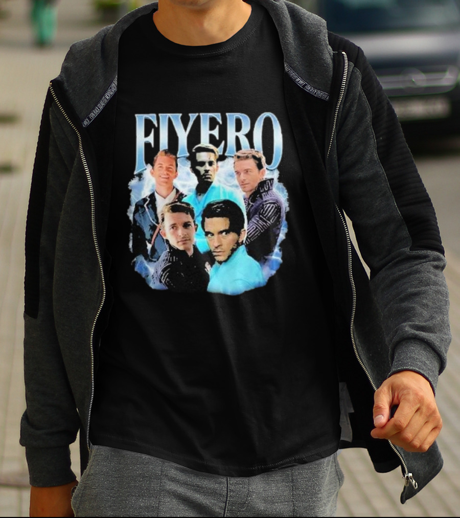 Jonathan Bailey Fiyero Wicked Fans Collage T-Shirt