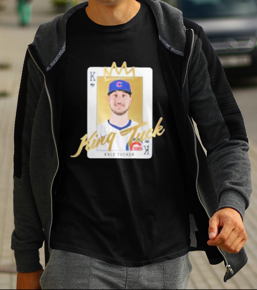King Tuck Kyle Tucker Cubs Playing Card T-Shirt