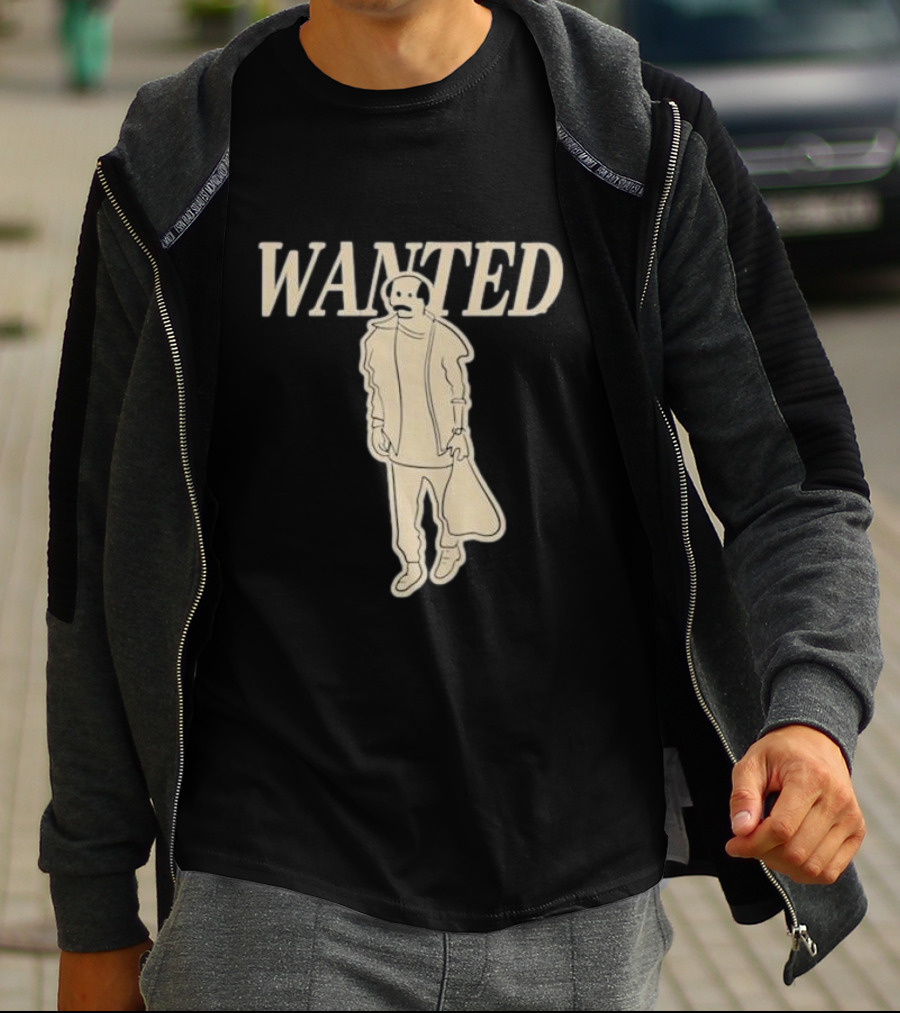 Vardagen Vdgn Wanted Sketch Outline T-Shirt