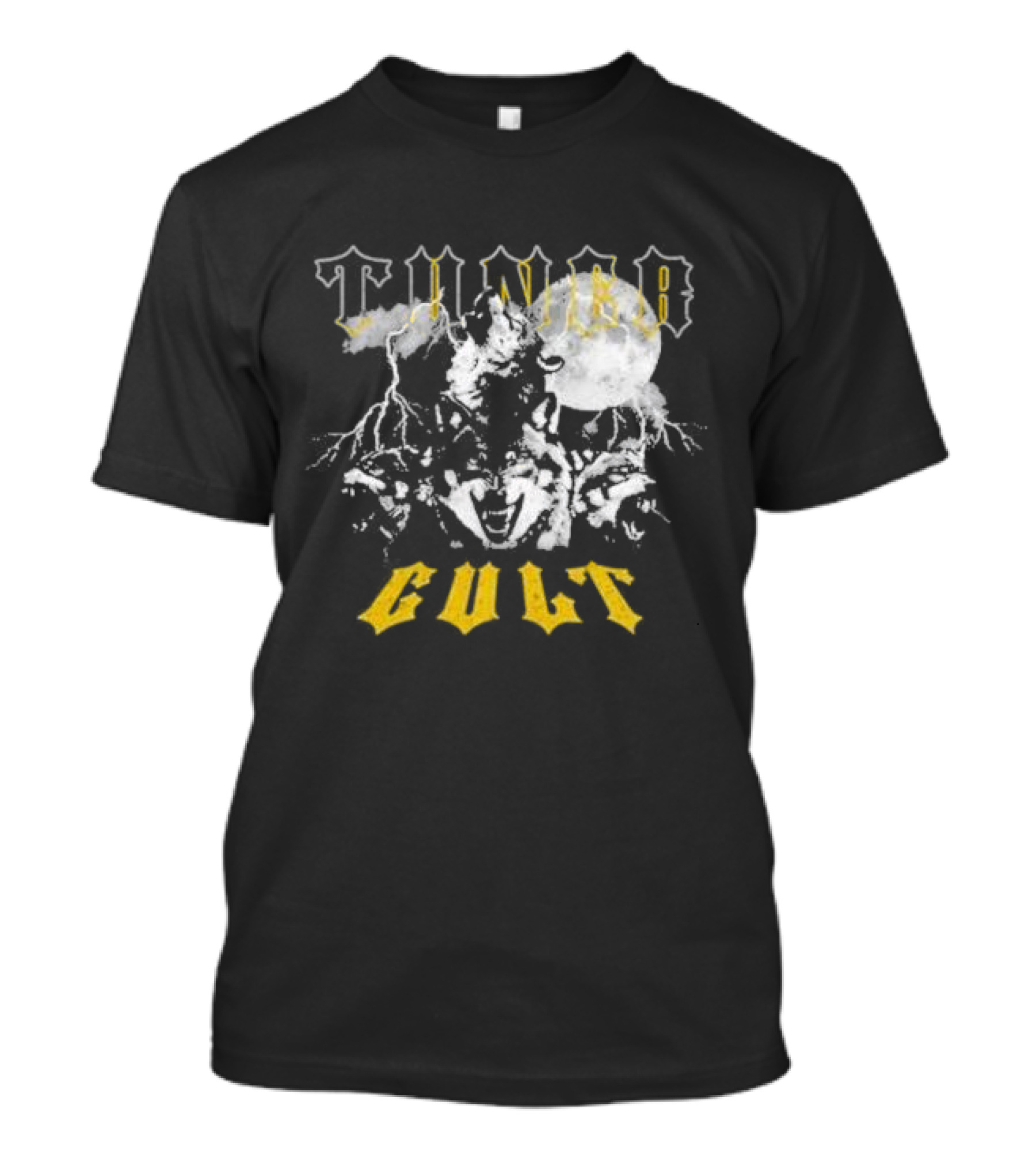 Tuner Cult Werewolf Full Moon Lightning T-Shirt