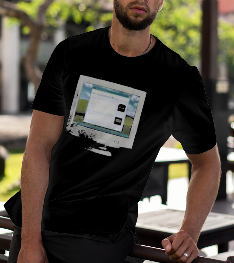 Youknow Run It Back MSN Computer Monitor Window Graphics T-Shirt