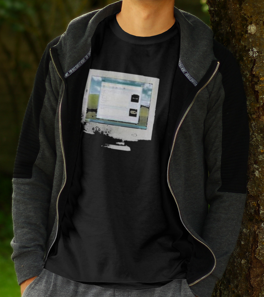 Youknow Run It Back MSN Computer Monitor Window Graphics T-Shirt