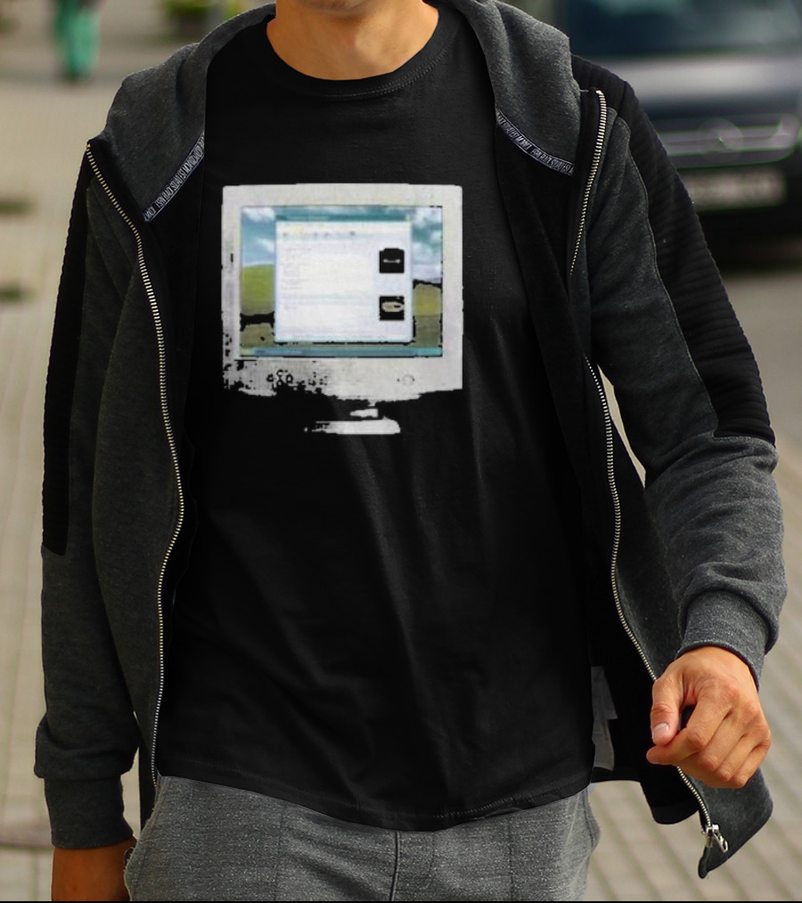 Youknow Run It Back MSN Computer Monitor Window Graphics T-Shirt