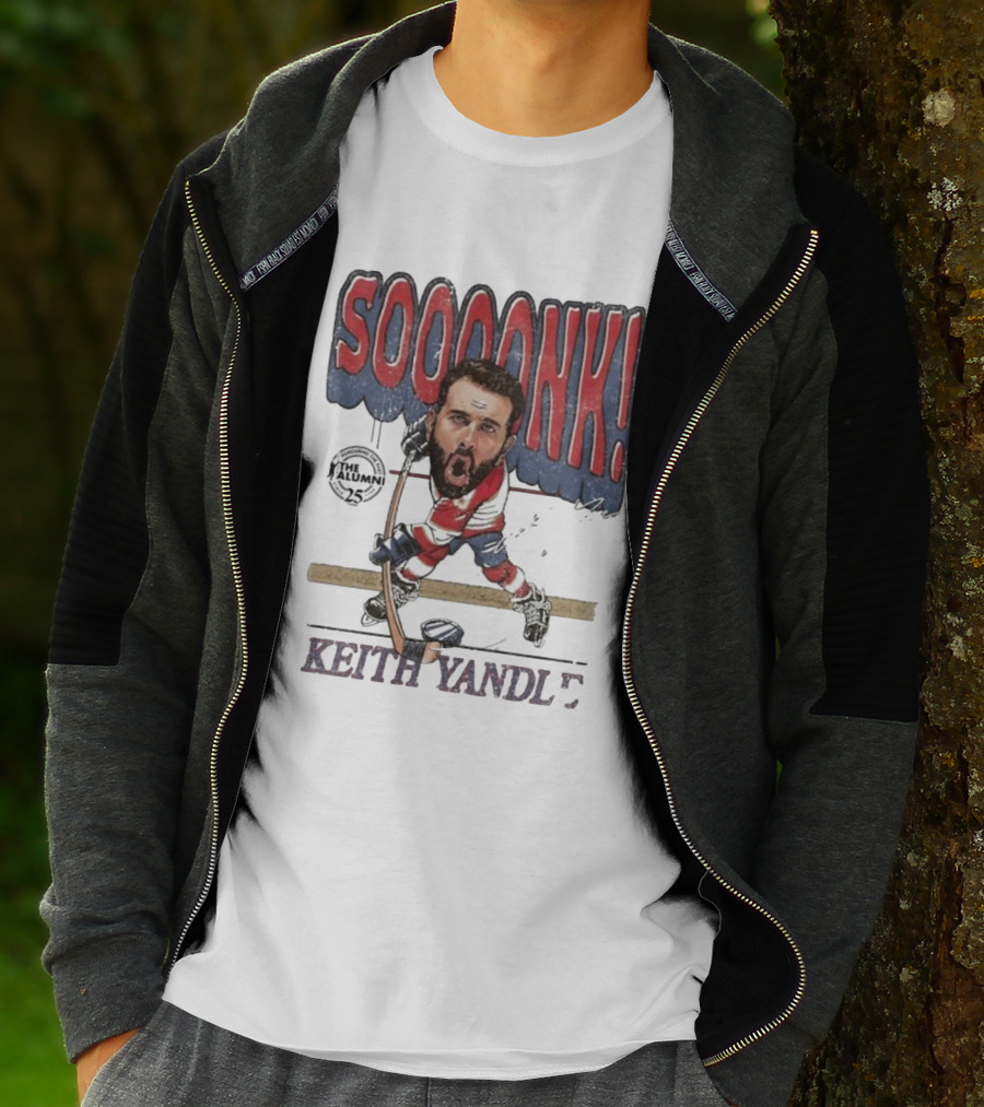 Spittin Chiclets Alumni Association Keith Yandle SOOONK T-Shirt